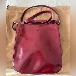 Monsac Vintage Leather Shoulder Bag
